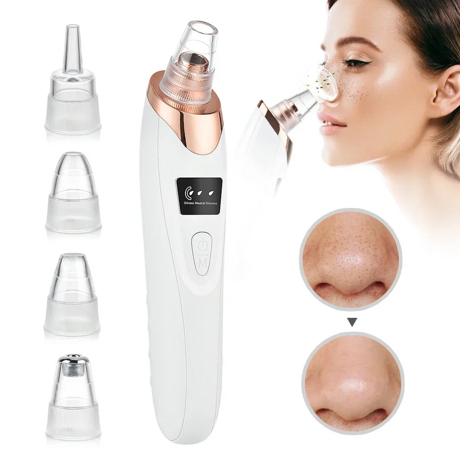 PoreRemover: Laddningsbar Smart Pormask- och Vitpricksavlägsnare Kit