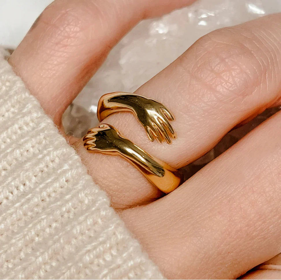 Jewelance™ HugRing: Justerbar kramring med omfamnande design