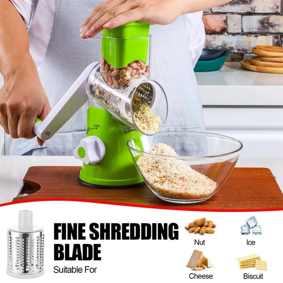 Globetrek° VegetableCutter: Roterande Grönsaksskärare