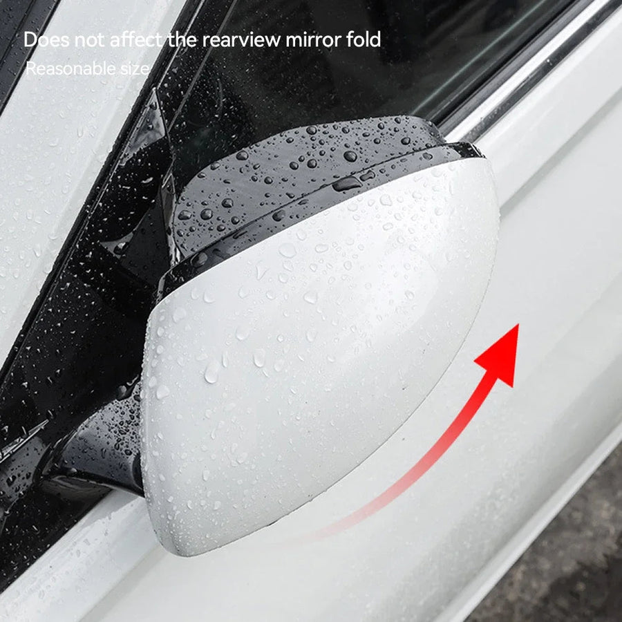 MirrorVisors 1+1 GRATIS: Regnskydd för Backspeglar med Dödvinkelspegel