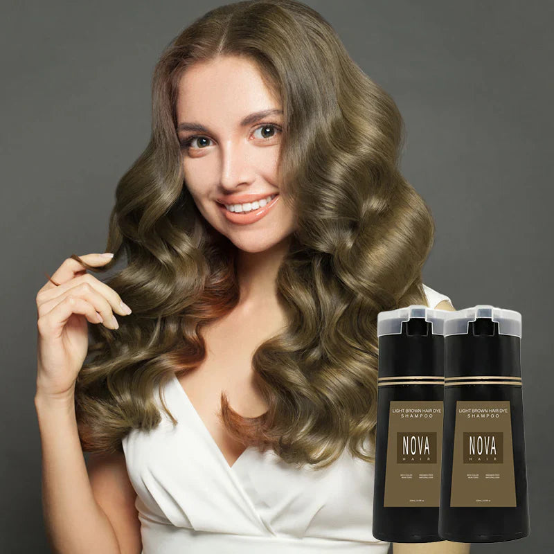 Rose® DyeShampoo: Färga Håret på 10 Minuter