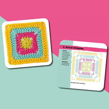 CrochetCards: Guidekort för Virkade Rutor - Komplett Set