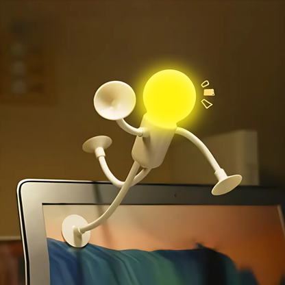 Ledsen™ FigureLamp 1+1 GRATIS: Nattlampa med Mjukt Ljus och Flexibel Figur