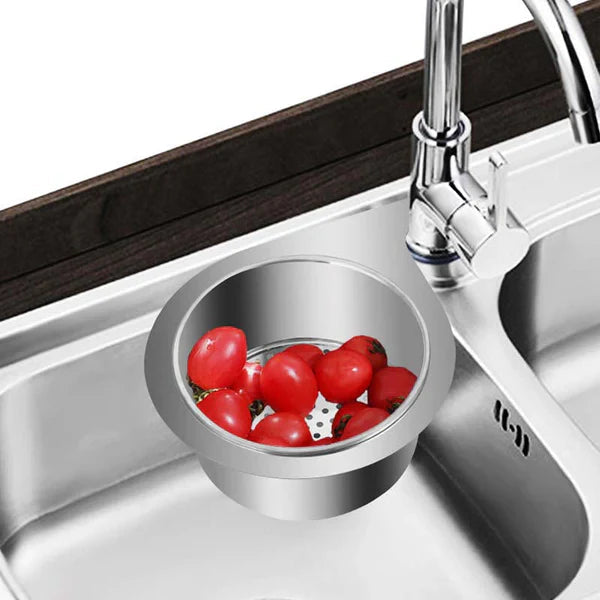 Globetrek° SinkStrainer 1+1 GRATIS: Rostfri Avloppssil med Svandesign