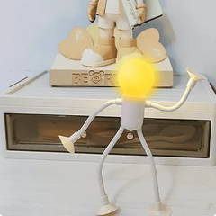 Ledsen™ FigureLamp 1+1 GRATIS: Nattlampa med Mjukt Ljus och Flexibel Figur