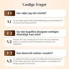 【✨1+1 gratis – 2 st】Bekväm lyftande behå i ren bomull utan knappar
