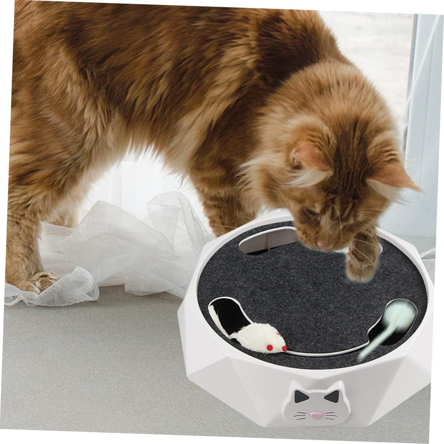 Catfri® MouseHunting - Interaktiv Musjaktleksak med Klösbräda för Katter