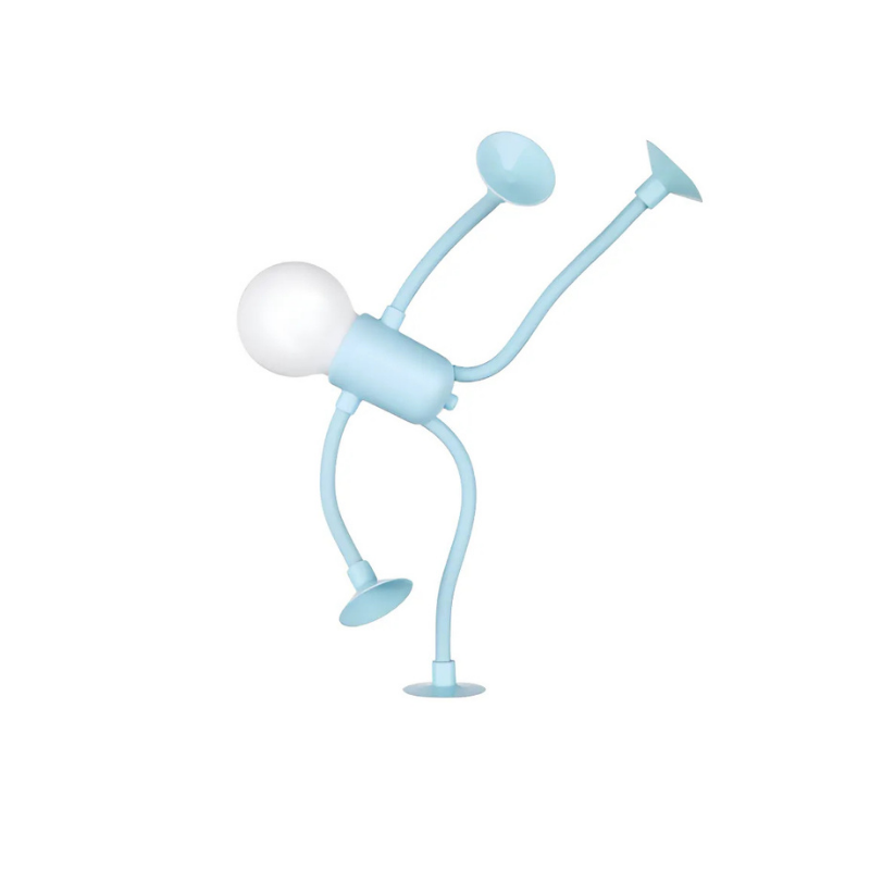 Ledsen™ FigureLamp 1+1 GRATIS: Nattlampa med Mjukt Ljus och Flexibel Figur