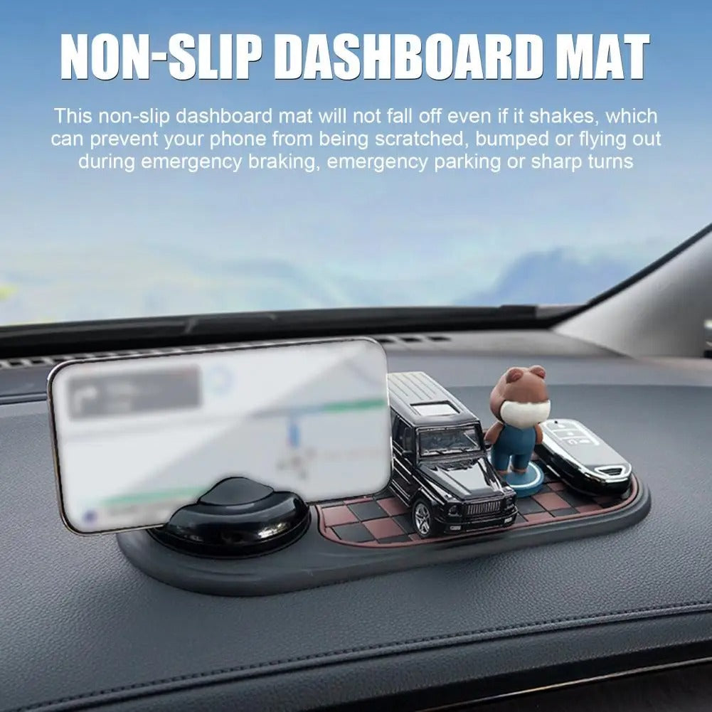 Holder360° DashboardMat 1+1 GRATIS: Universell Halkfri Instrumentbräda Telefonhållare Matta