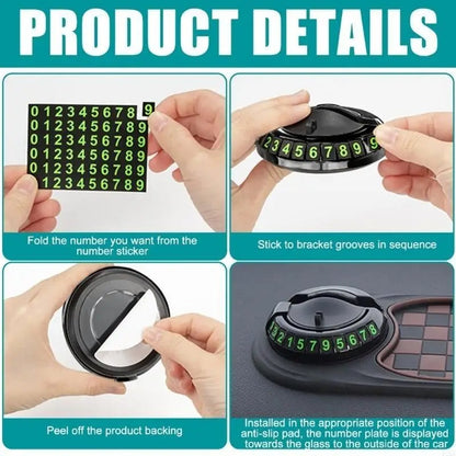 Holder360° DashboardMat 1+1 GRATIS: Universell Halkfri Instrumentbräda Telefonhållare Matta
