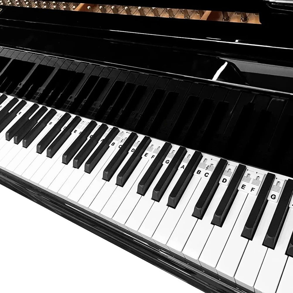 KeyboardLabel – Avtagbara silikonetiketter för piano och keyboard
