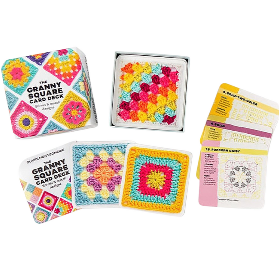 CrochetCards: Guidekort för Virkade Rutor - Komplett Set