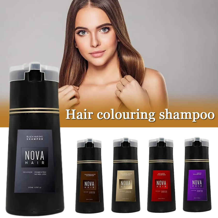 Rose® DyeShampoo: Färga Håret på 10 Minuter