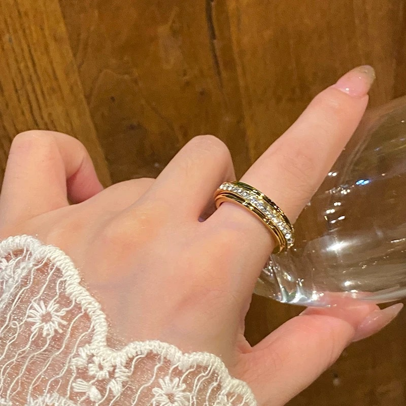 Jewelance™ RotatingRing 1+1 GRATIS: Roterande Ring mot Stress och Ångest