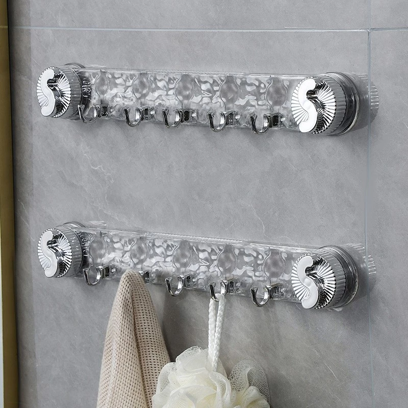 GlideHold® SuctionHooks 1+1 GRATIS: Kraftiga Sugkrokar – Lätta att Montera, Ingen Borrning