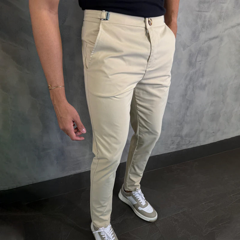 ⏳Tidsbegränsat erbjudande⏰Herrbyxor med stretch och slim fit