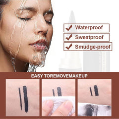 💧 KÖP 1, FÅ 1 GRATIS! ✨ Snabbtorkande Eyeliner – Smudge-Proof, Vattenresistent & Precist Penselspets 🎭✨