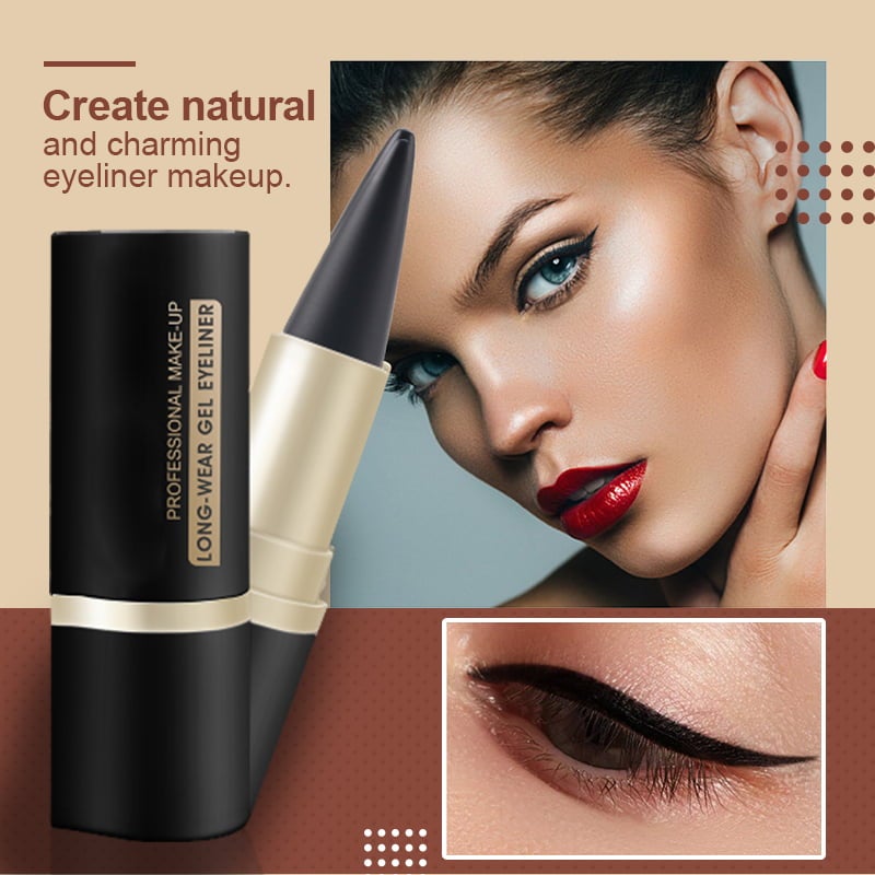 💧 KÖP 1, FÅ 1 GRATIS! ✨ Snabbtorkande Eyeliner – Smudge-Proof, Vattenresistent & Precist Penselspets 🎭✨