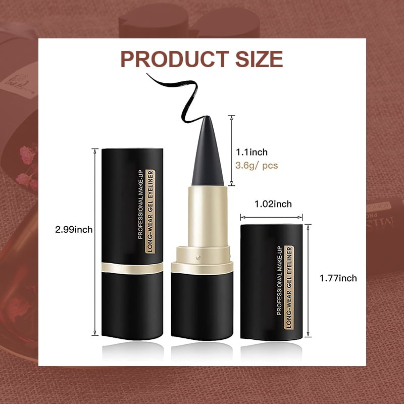 💧 KÖP 1, FÅ 1 GRATIS! ✨ Snabbtorkande Eyeliner – Smudge-Proof, Vattenresistent & Precist Penselspets 🎭✨