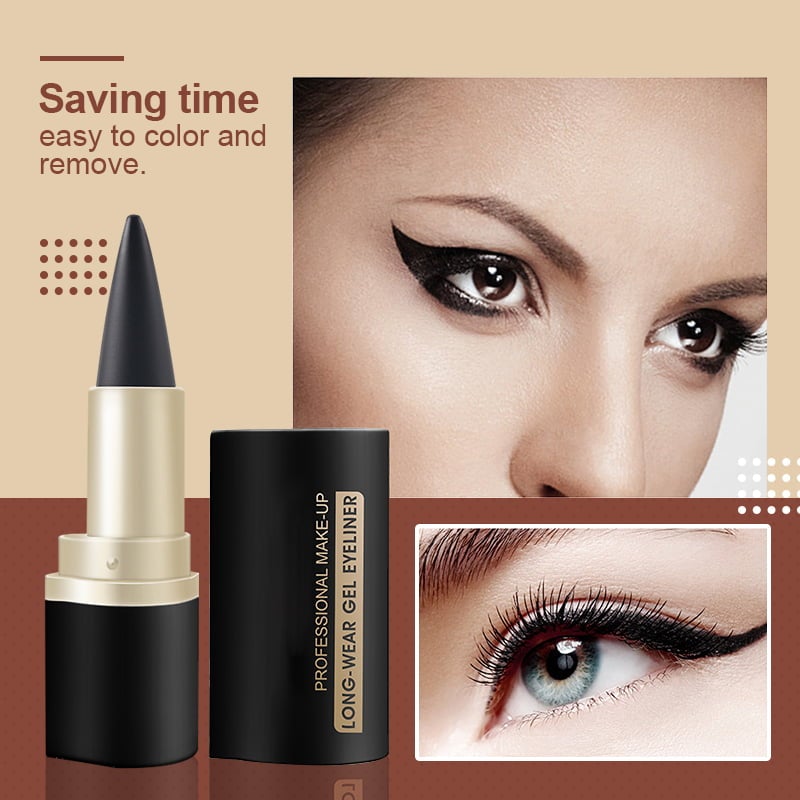 💧 KÖP 1, FÅ 1 GRATIS! ✨ Snabbtorkande Eyeliner – Smudge-Proof, Vattenresistent & Precist Penselspets 🎭✨