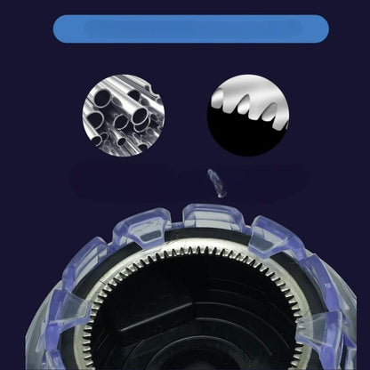 Cirkulär elektrisk hårklippare med LED-display