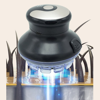 Cirkulär elektrisk hårklippare med LED-display