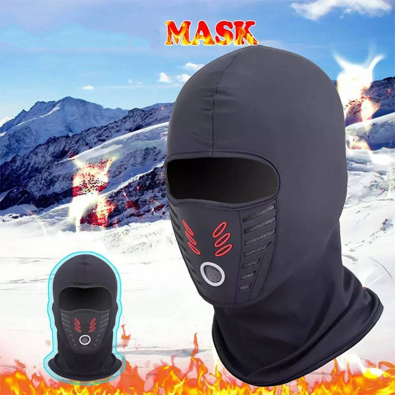 💥Årets slutrea – 50 % rabatt💞 Vindtät helmask för vinterbruk, unisex