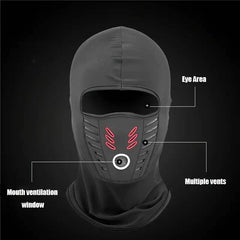 💥Årets slutrea – 50 % rabatt💞 Vindtät helmask för vinterbruk, unisex