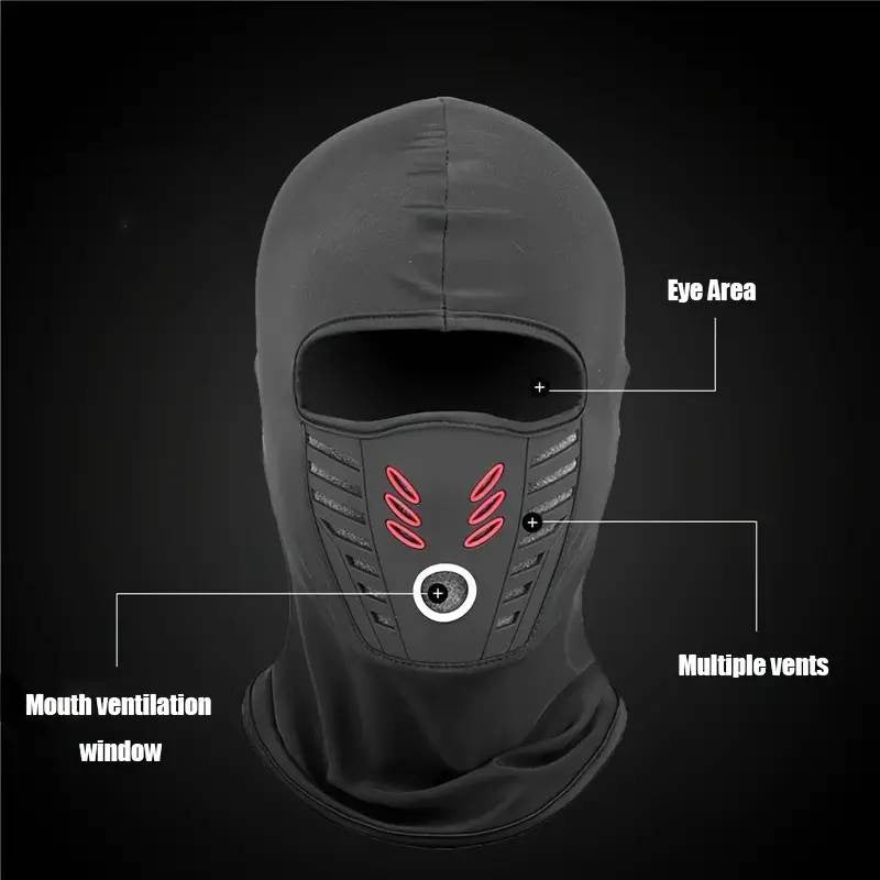 💥Årets slutrea – 50 % rabatt💞 Vindtät helmask för vinterbruk, unisex
