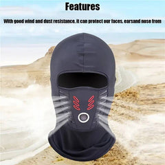 💥Årets slutrea – 50 % rabatt💞 Vindtät helmask för vinterbruk, unisex